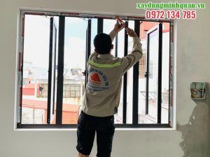 sửa chữa cửa nhôm kính tại bến cát